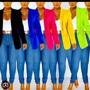 Blazers to pair with jeans or dress pants. Blazers are awesome year round